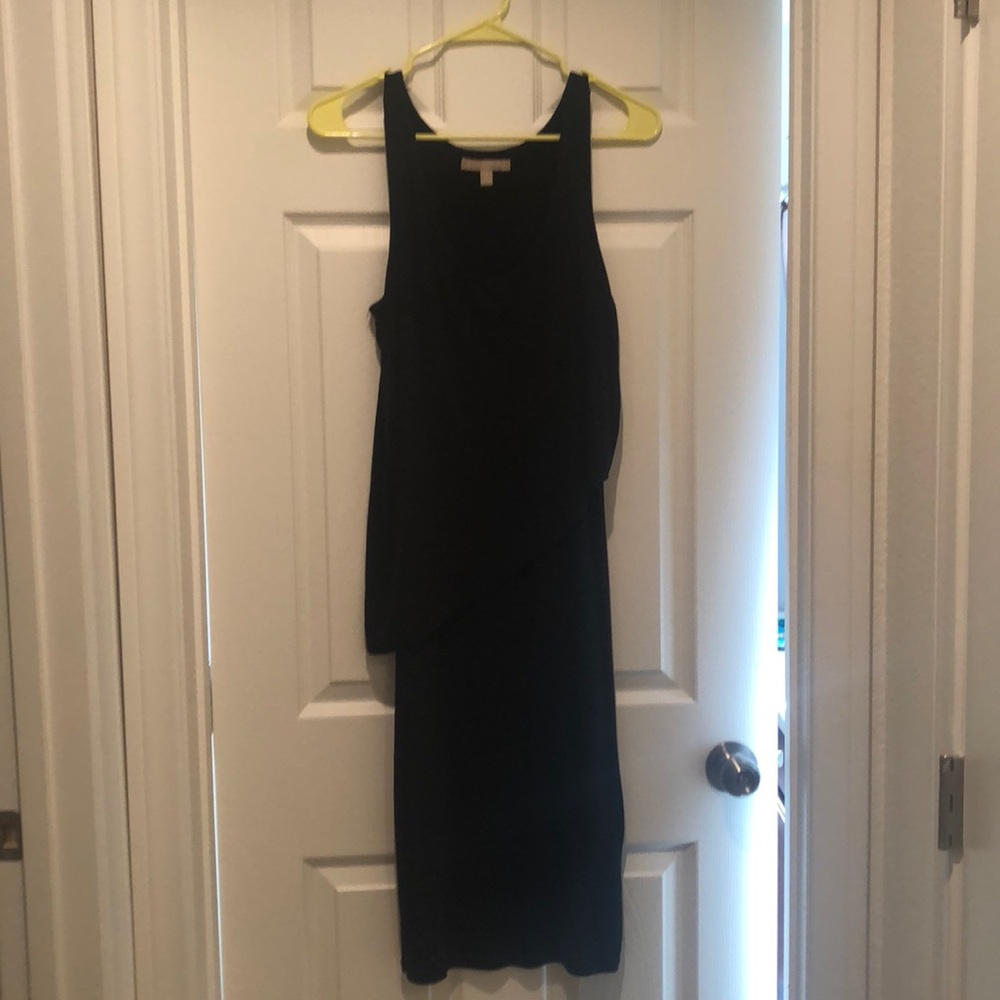Banana Republic black tank dress